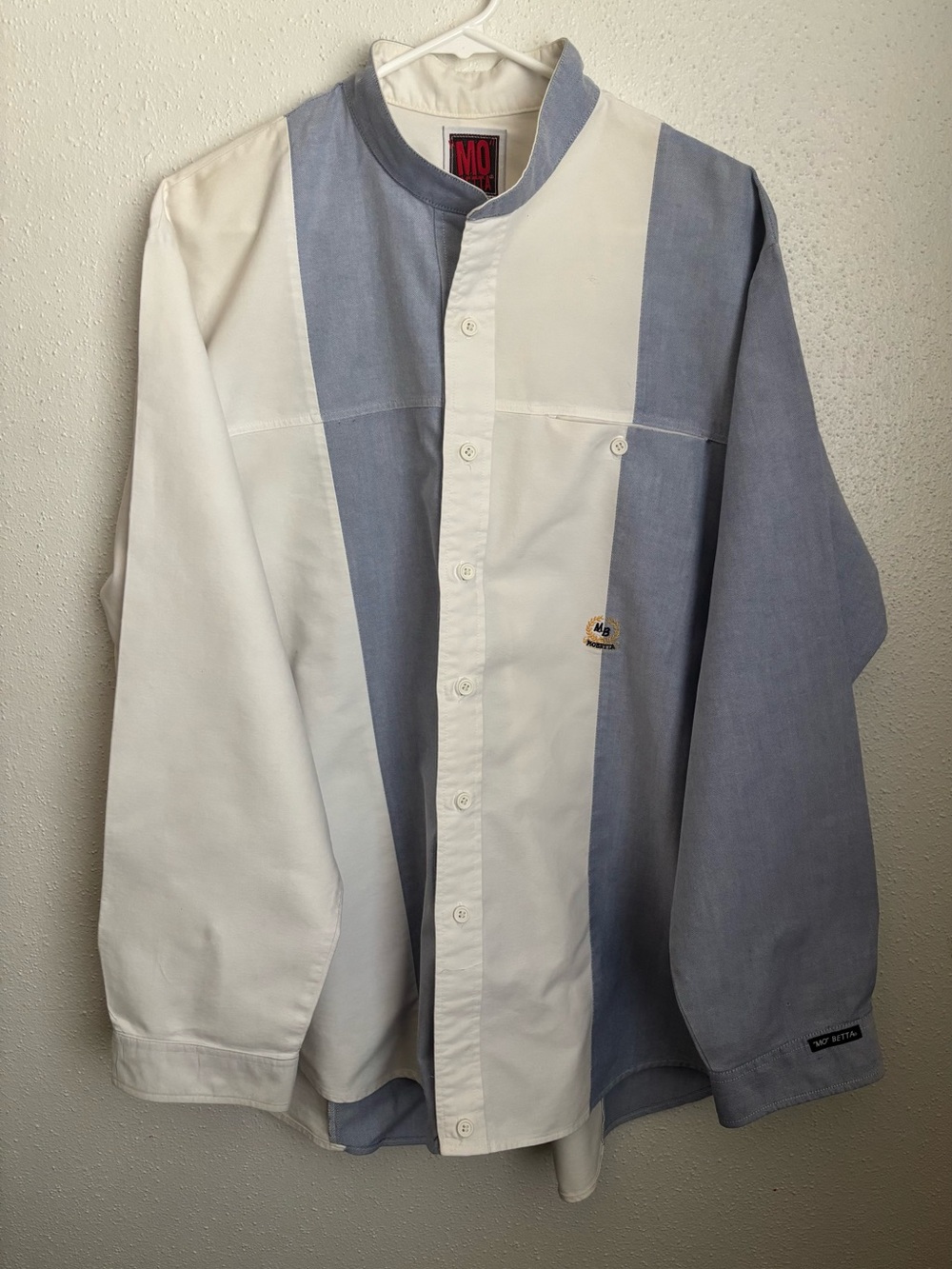 Vintage Mo Betta Western Colorblock long-sleeve button up Shirt